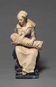 Beeld van de verpleegster, vroege 1600s door Claude Bertélémy de (attr. to) Blénod