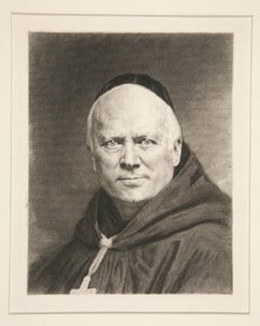 Dom Prosper Gueranger, abt van Soleames door Claude Ferdinand Gaillard