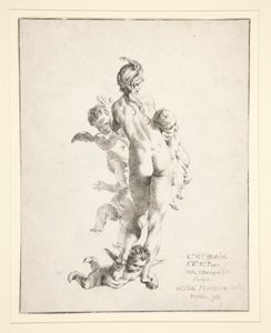 Zonder Titel (vrouwelijk naakt met putti)