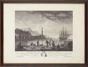 Franse staalgravures