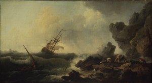 Storm op zee