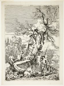 De terugkeer van vissen door Claude Joseph Vernet
