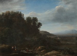Italiaans landschap, ca. 1630