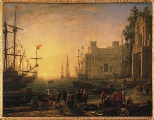 Ideaal havenzicht met de Villa Medici