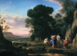 Oordeel van Parijs 1645-1646 door Claude Lorrain
