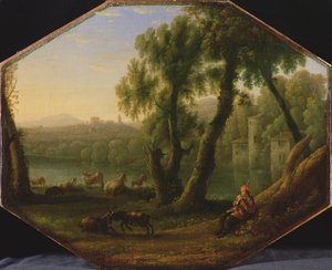 Landschap door Claude Lorrain