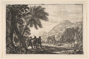 Landschap met bandieten, 1633