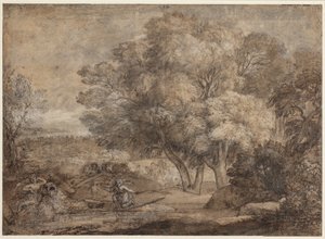 Landschap met Narcissus en Echo