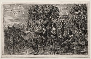 De Oversteek van de Voorde door Claude Lorrain