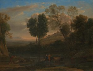 Zonsopgang door Claude Lorrain