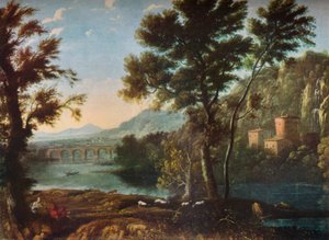 De Favoriete Molen van de Kunstenaar door Claude Lorrain