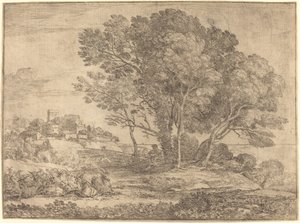 De Geitenhoeder door Claude Lorrain