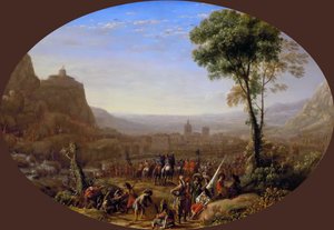 De Pas van Susa Ingenomen door Lodewijk XIII in 1629, ca. 1631 door Claude Lorrain