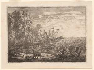 De Storm door Claude Lorrain