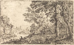De Visie door Claude Lorrain