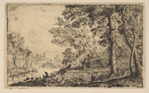 Het Visioen door Claude Lorrain