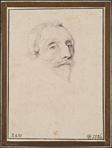 Kardinaal Richelieu door Claude Mellan