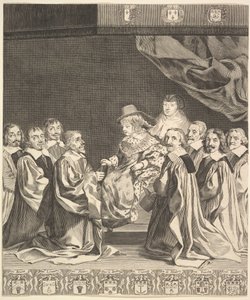 Frontispice: Les Ordonnances royaux, ca. 1644