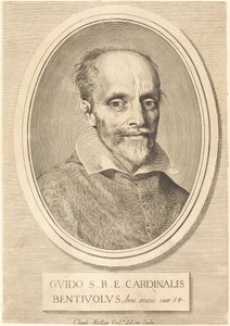 Guido Bentivoglio door Claude Mellan