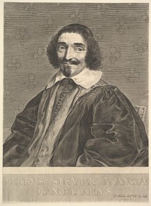 De kanselier Pierre Séguier, 1639 door Claude Mellan