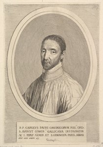 Le Père Charles Faure door Claude Mellan