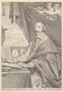 Portret van Kardinaal Richelieu