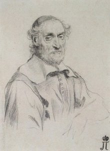 Portret van Nicolas-Claude Fabri de Peiresc 1580-1637, 1636-1637 door Claude Mellan