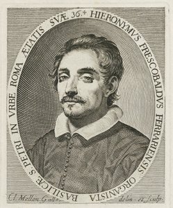 Portret van de componist Girolamo Frescobaldi 1583-1643, 1634