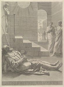 St. Alexis door Claude Mellan