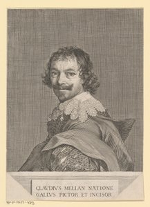 Zelfportret door Claude Mellan