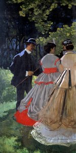 Ontbijt op het gras (fragment) door Claude Monet
