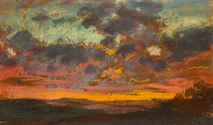 Zonsondergang, c. 1868
