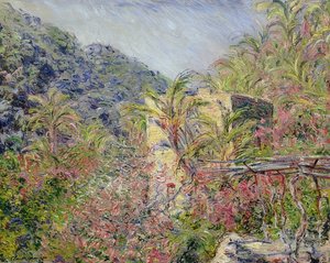 Het Gran Sasso-dal in zonneschijn. 1884