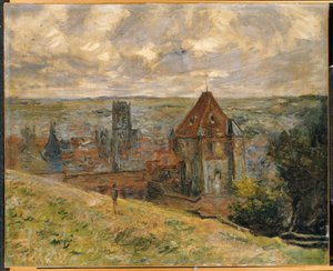 Dieppe, 1882 door Claude Monet