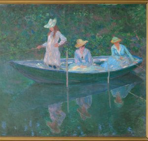 Noors in Giverny door Claude Monet