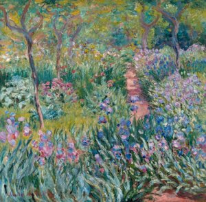 Giverny, de lente door Claude Monet