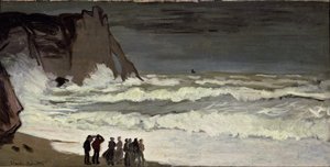 Grosse mer à Etretat