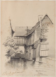 Huis aan de Lezarde bij Montivilliers, 1857