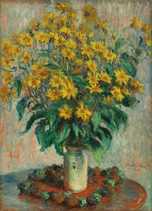 Jeruzalem artisjok bloemen, 1880