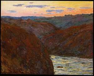 La Creuse, Zonsondergang