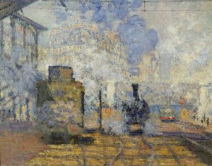 Het station Saint-Lazare