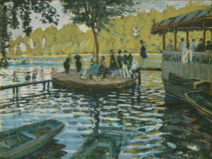 La Grenouillere door Claude Monet