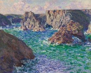 La Roche Guibel, Port-Domois door Claude Monet