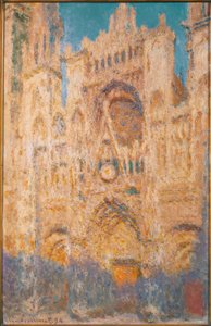 De kathedraal van Rouen door Claude Monet