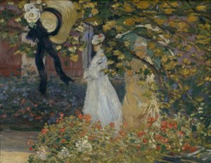 De lunch door Claude Monet