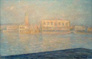 Het Dogepaleis gezien vanaf San Giorgio Maggiore