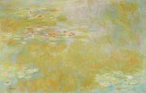 De waterlelievijver door Claude Monet