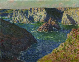 Les Rochers de Belle-Ile (De rotsen in Belle-Ile), 1886