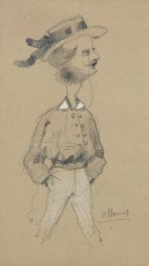 Man met een Strohoed, 1857