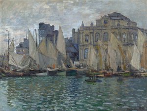 Het Museum in Le Havre door Claude Monet